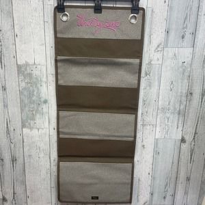 Thirty One Gifts Hanging Canvas Wall Pocket Organizer Office Bills Paper File